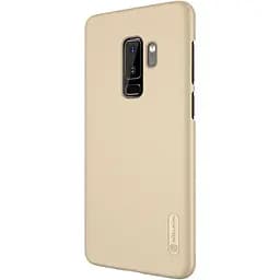 Чохол-накладка Nillkin Super Frosted Shield Samsung Galaxy S9 Plus G965 Gold - мініатюра 4
