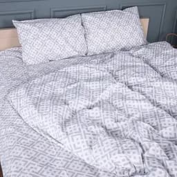 Простирадло MirSon Ranforce Elite Abstract Gray 110 х 160 см (2200013164302) - мініатюра 6