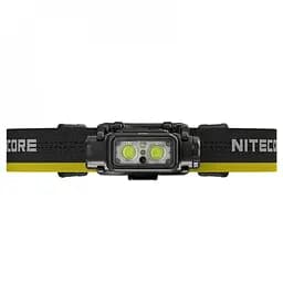 Ліхтар налобний Nitecore NU45 Білий + Червоний LED 1700 люмен 11 режимів 1x18650 USB-C датчик (1088-6-1536) - мініатюра 2