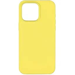 Чохол Silicone Case AA Apple iPhone 14 Pro Max Mellow yellow