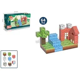 Магнітні блоки My World 2.3 см 64 ел. (CJ-4539682)
