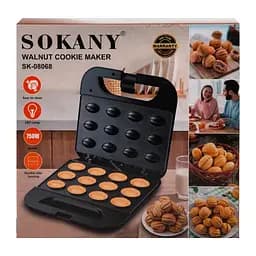 Електрична горішниця Sokany SK-08068 на 12 горішків з антипригарним покриттям 750Вт - мініатюра 8