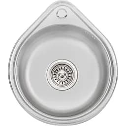 Мийка кухонна Lidz 4539 0.8 мм Satin (LIDZ4539SAT8)