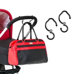 Гачок для кріплення сумки на коляску Hauck Hook Me, 2 шт. (61830-1) - мініатюра 2