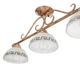 Люстра стельова Brille кована E27 60W BR (BKL-160C/3) - мініатюра 5