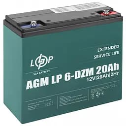 Акумулятор LogicPower LP 6-DZM-20 Ah AGM - мініатюра 3