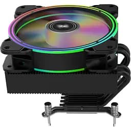 2E Gaming Процессорный кулер Air Cool AC120T4-ARGB, LGA1700, 1200, 115x, 1366, AM5, AM4, AM3, AM3+, 4pin PWM, 3pin+5VARGB, TDP 130W