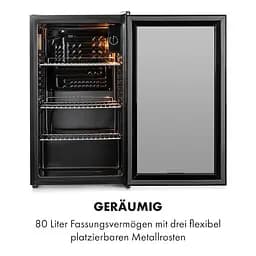 Холодильник для напоїв Klarstein Beersafe XXL Onyx (10034848) - мініатюра 3