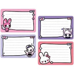 Наліпки на зошити Yes Милашки 8 шт. (955533)