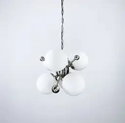 Подвесная люстра в корпусе цвета satin | Line F | Арт. 0666/6 Satin