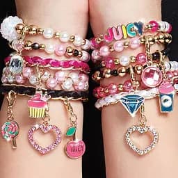 Набір для рукоділля Make it Real Juicy couture Рожевий зорепад (MR4408) - мініатюра 3