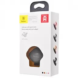 Тримач в машину Baseus Small Ears Series Magnetic Suction Bracket Vertical Type чорний (14522) - мініатюра 2