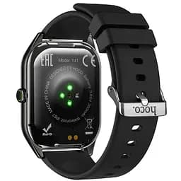 Смарт-годинник Hoco Y41 Smart sports watch (call version) Black - мініатюра 3