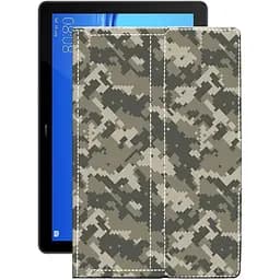 Чохол StatusCASE з екошкіри для планшету Huawei MediaPad T5 10 Хаки-зелений