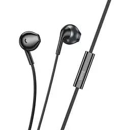 Наушники Hoco M115 Sagacious universal earphones with microphone iP черные