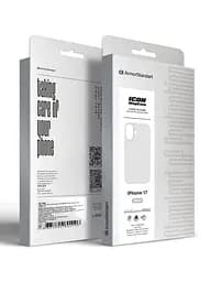 Силиконовый чехол с MagSafe для Apple iPhone 17, ICON2 MagCase, белый, противоударный, панель с мягкой подкладкой, защита всего корпуса, поддержка беспроводной зарядки, совместим с защитными стеклами и пленками, ArmorStandart (ARM86673) - мініатюра 10