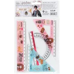 Набор Kite Harry Potter линейка 15 см, 2 угольника, транспортир (HP25-282)