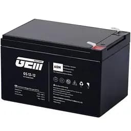 Акумуляторна батарея GEM Battery 12V-12Ah, AGM, F1/F2, (GS 12-12) - мініатюра 2