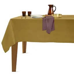 Скатертина Cosas Honey водовідштовхувальна 150х180 см гірчична (Cloth_25Mustard_DUK_150x180) - мініатюра 2