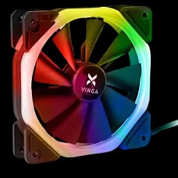 Вентилятор Vinga RGB fan-05 Black