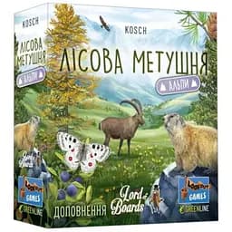 Настольная игра Lords of Boards Лесная суета. Альпы (Forest Shuffle: Alpine Expansion) (укр.) (LOB2405UA)