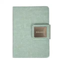 Дневник А6 Leo Planner недатированный Chiara твердый светло-бирюзовый 320 страниц (252710)