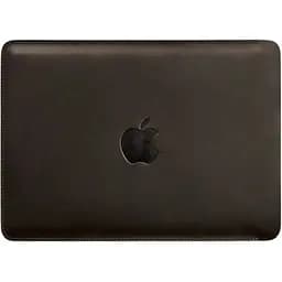 Кожаный чехол BlankNote для MacBook 15-16 Темно-коричневый