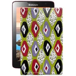 Чехол StatusCASE из экокожи для планшета Lenovo Idea Pad A5500 8 Камни-цветные