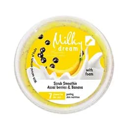 Скраб-смузи для тела с пеной Milky Dream Assai berry & Banana 140 г