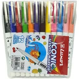 Набор маркеров для ткани Luxor «Fabric Marker» 33300/10wt на водной основе