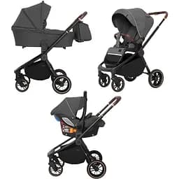 Универсальная коляска-книга Carrello Epica CRL-8511/1 3в1 Iron Grey