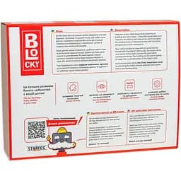 Конструктор з мініцеглинок Strateg Blocky Дім на скелі 463 елементів  (31017) - мініатюра 2