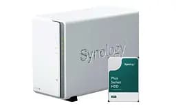 Сетевой накопитель Synology DiskStation DS223j 2x2TB HAT3300 Plus