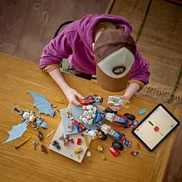 Конструктор LEGO Ninjago Ультраобʼєднувальний робот Зейна 1187 деталей (71834) - мініатюра 14