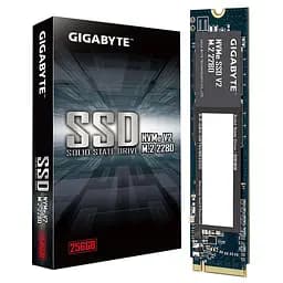 Накопичувач SSD Gigabyte m.2 NVMe 256GB V2 PCIe 3.0x4 (G3NVMEV2256G) - мініатюра 3
