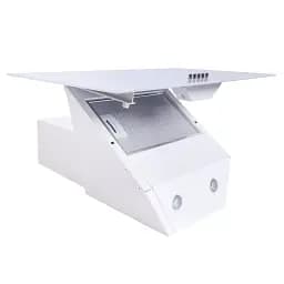Витяжка декоративна похила Minola HDN 6242 WH 700 LED - мініатюра 5