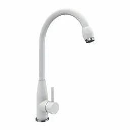 Змішувач для кухні Platinum 26 FHP (7456) Білий в крапку Білий