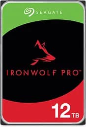 Накопитель HDD SATA Seagate 12,0 ТБ IronWolf Pro 7200 об/мин 256 МБ (ST12000NT001)