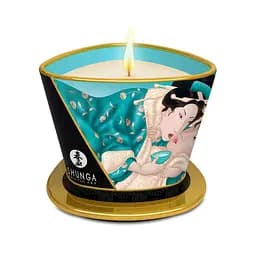 Массажная свеча Shunga Massage Candle - Island Blossoms (170 мл) с афродизиаками Shunga SH045247; SO3343 94363