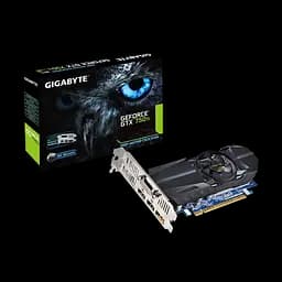 Видеокарта GeForce GTX 750 Ti 2GB Gigabyte Low Profile OC (GV-N75TOC-2GL) Б/У