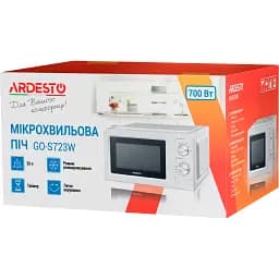 Мікрохвильова піч Ardesto GO-S723W [99422] - мініатюра 4