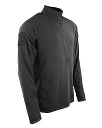 Флісова кофта Kombat UK Alpha Mid-Layer Fleece L Чорна (1000-kb-amlf-blk-l) - мініатюра 2
