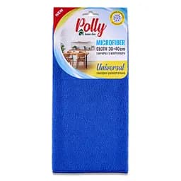 Ганчірка з мікрофібри Polly 30*40 см синя (PO20199)