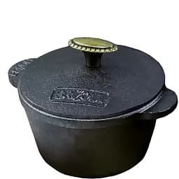 Кастрюля Brizoll Horeca чугунная с крышкой 300 мл (H03)