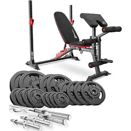 Набір Hop-Sport Strong 116кг з лавкою HS-1095