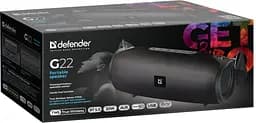 Портативна колонка G22 20Вт, Black (65122) Defender teh0022378 - мініатюра 6