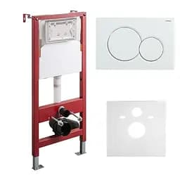 Інсталяція для унітазу Koer KT-0501-03 (з пан. змиву KT-0601-03 Біла + звукоіз.) KR5169