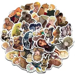 Стікерпак набір наклейок G-Toys Vinland Saga 45 шт. (SP VS 01)