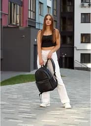Жіночий рюкзак Sambag BRIX PJT CLASSIC чорний 40 x 27 x 15 см (11711001) - мініатюра 5