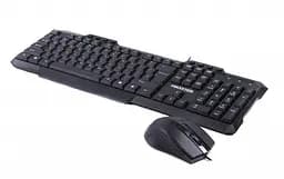 Комплект (клавіатура, миша) Maxxter Black (KMS-CM-02-UA) - мініатюра 4